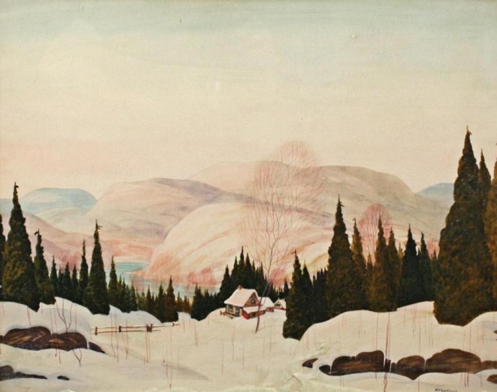 Graham Norble Norwell (1901-1967) - - Laurentian Chalet
