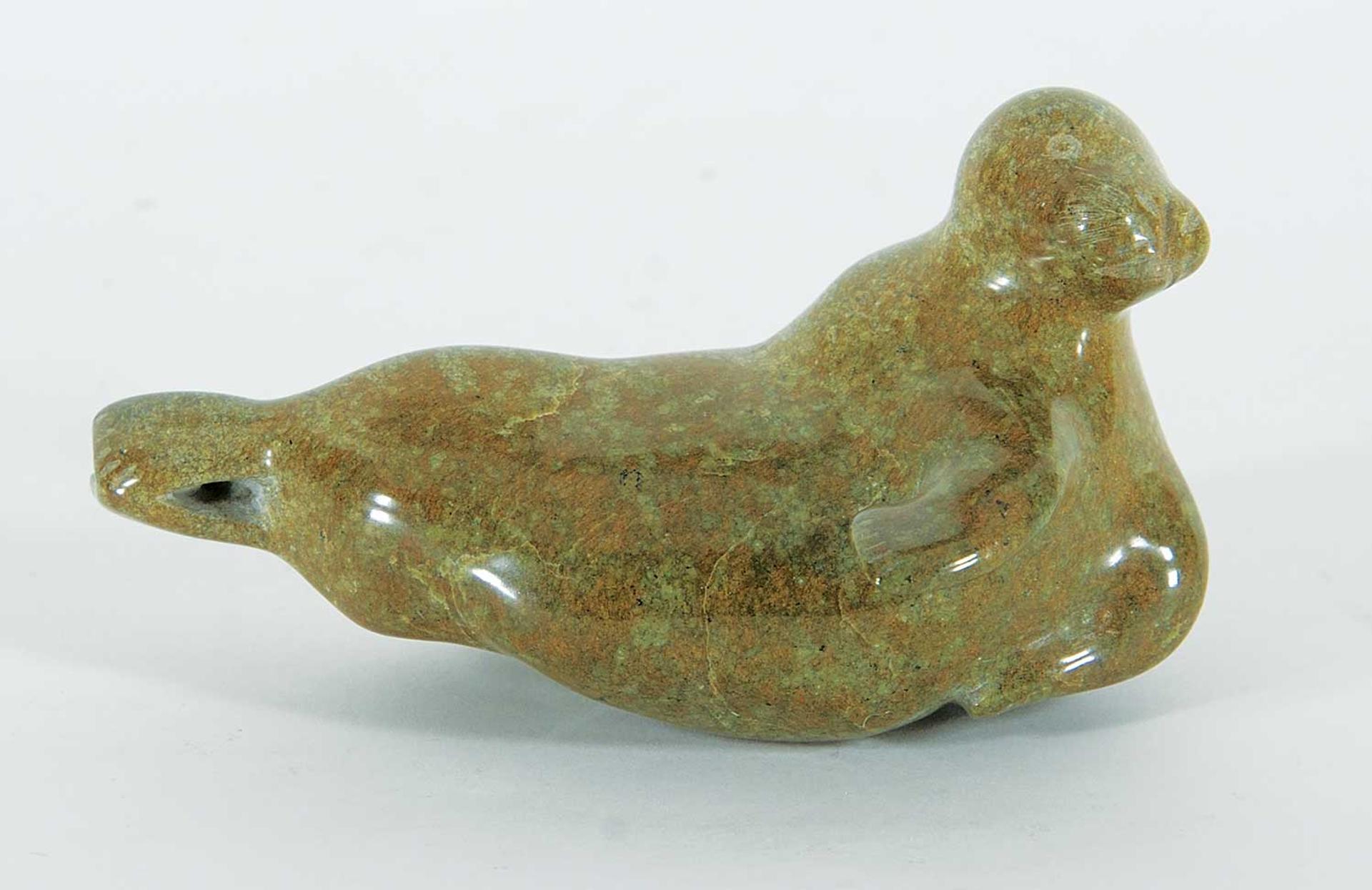 Josephi Audlakeak - Untitled - Side Swimming Seal