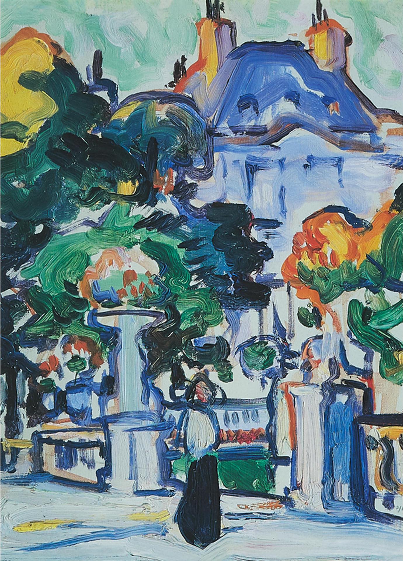Samuel John Peploe - The Luxembourg Garden