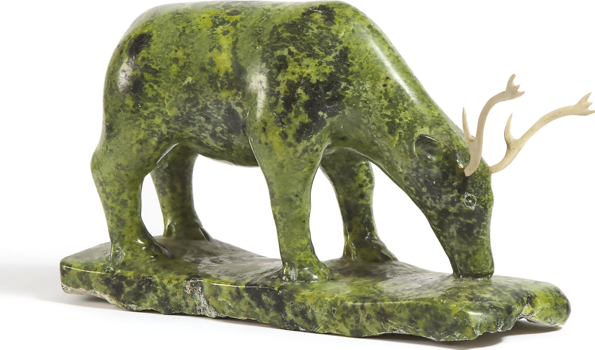 Pudloo Josephie (1931) - Grazing Caribou