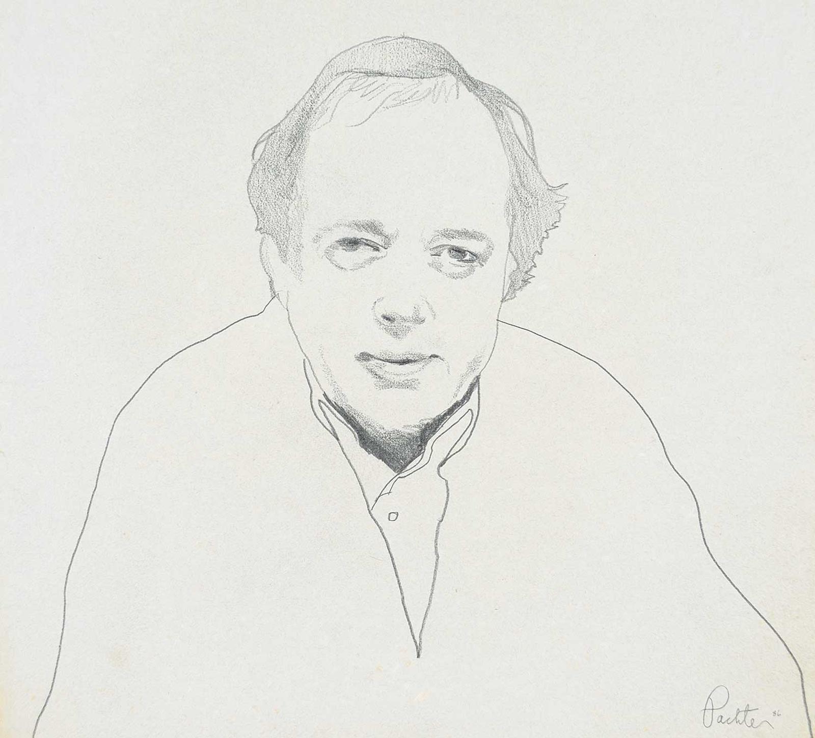 Charles Pachter (1942) - Untitled - Portrait of Jim Coutts