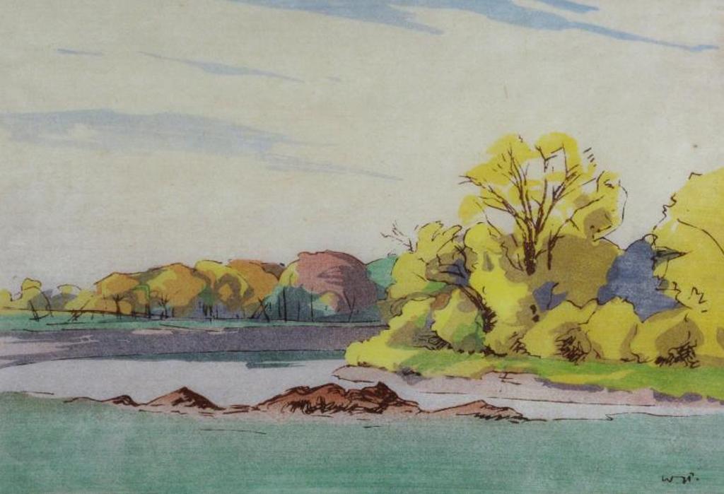 Walter Joseph (W.J.) Phillips (1884-1963) - Fall, Assiniboine River; 1931