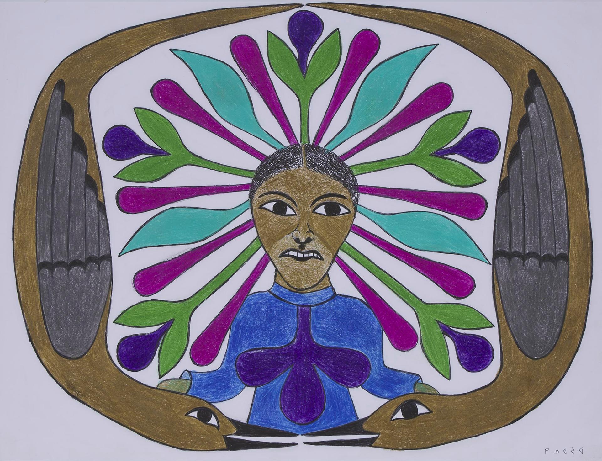 Kenojuak Ashevak (1927-2013) - Untitled