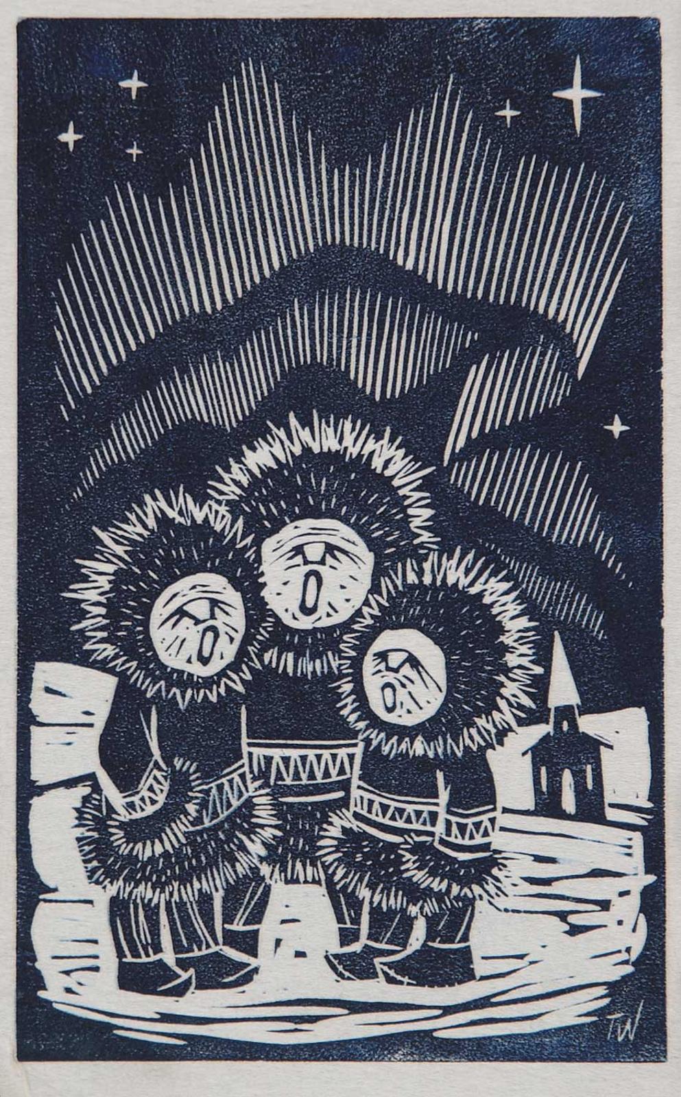 Ted Wiechulac - Untitled - Eskimo Carols