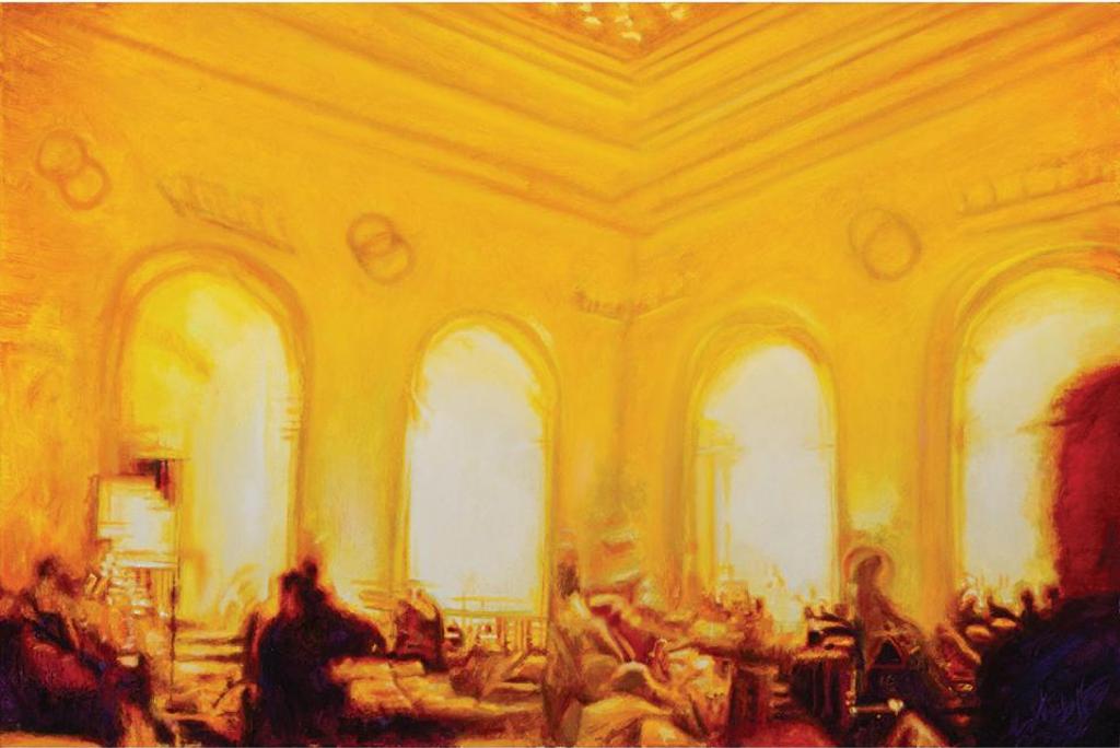 Brian Mark Kipping (1953-2007) - Artist's Party