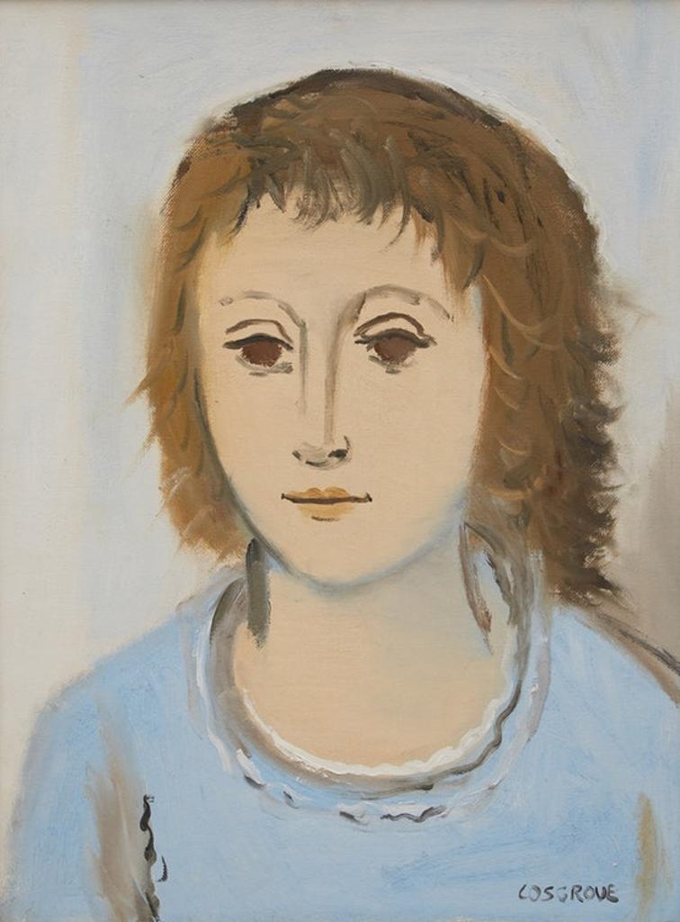 Stanley Morel Cosgrove (1911-2002) - Portrait of a Young Woman