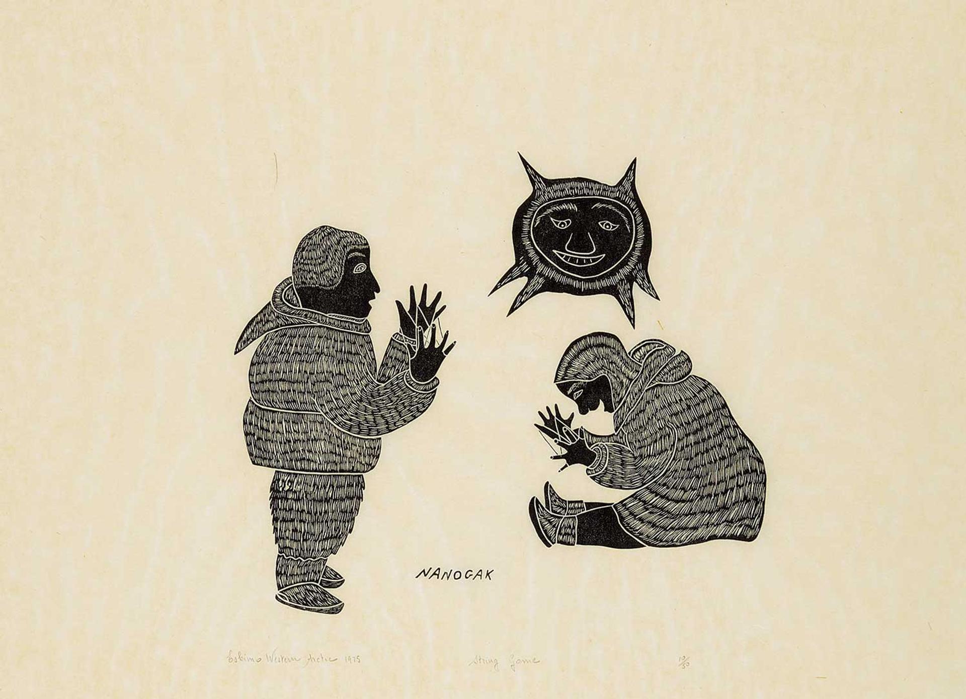 Agnes Nanogak (1925-2001) - String Game #10/50