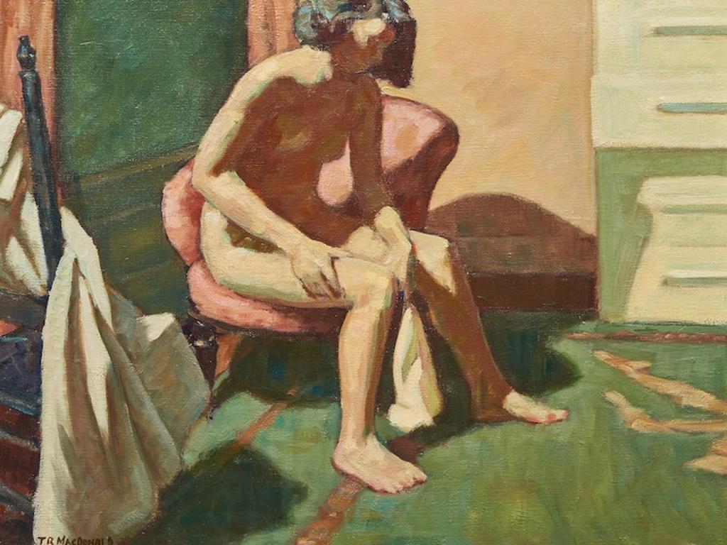 Thomas Reid MacDonald (1908-1978) - Girl Dressing