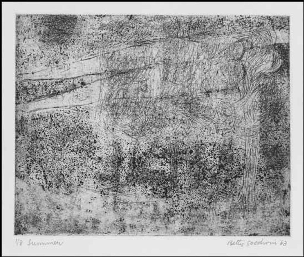 Betty Roodish Goodwin (1923-2008) - Nuit I
