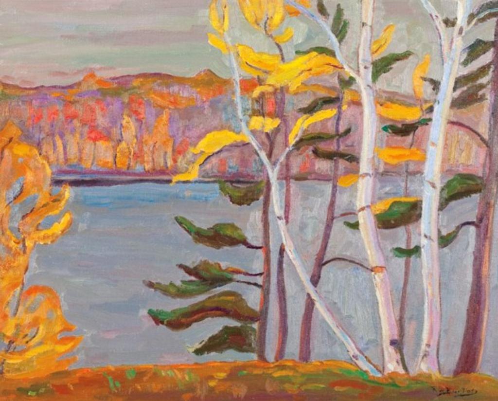 Ralph Wallace Burton (1905-1983) - Hazy Day, Bennett Lake