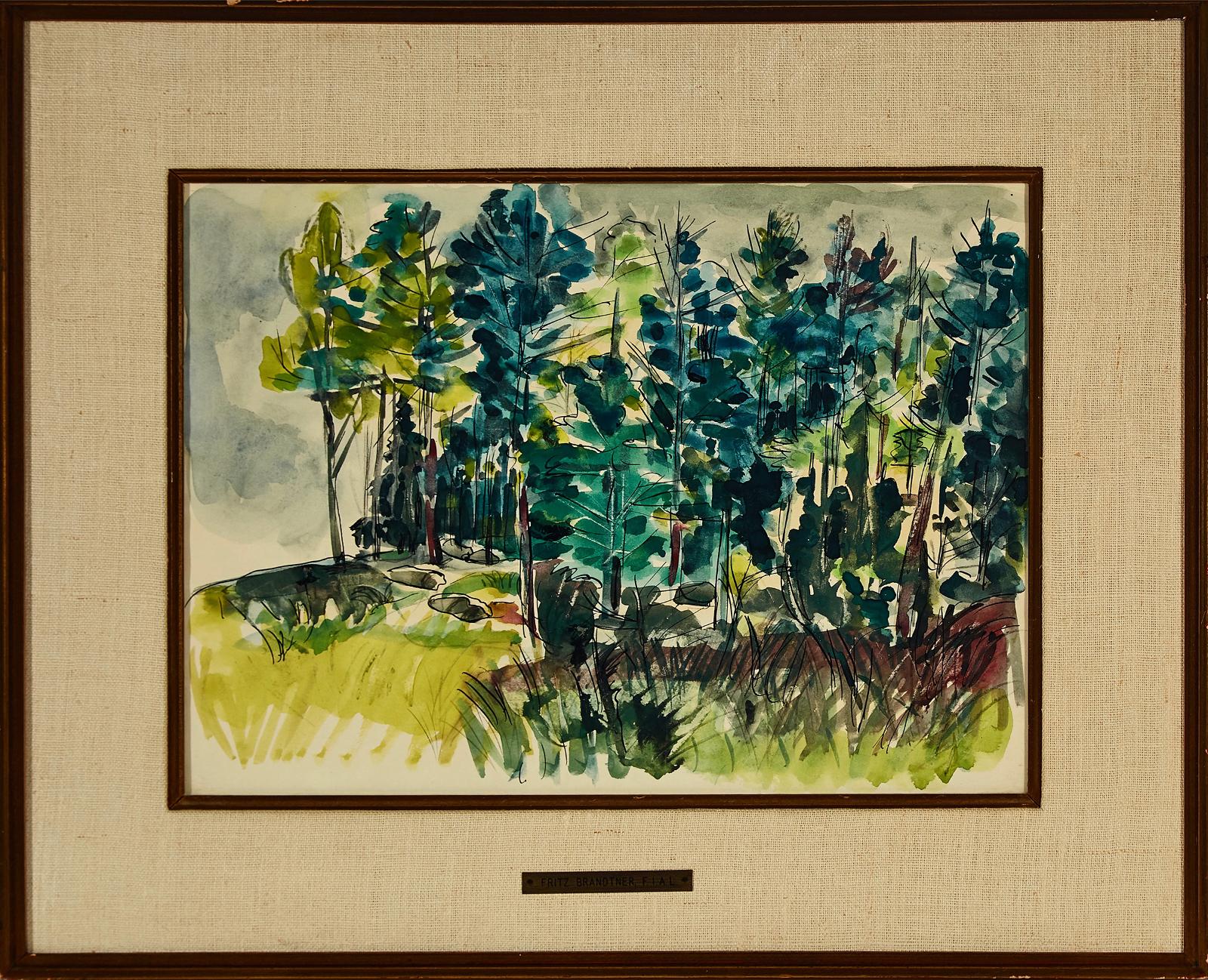 Fritz Brandtner (1896-1969) - Spring In Manitoba, 1930