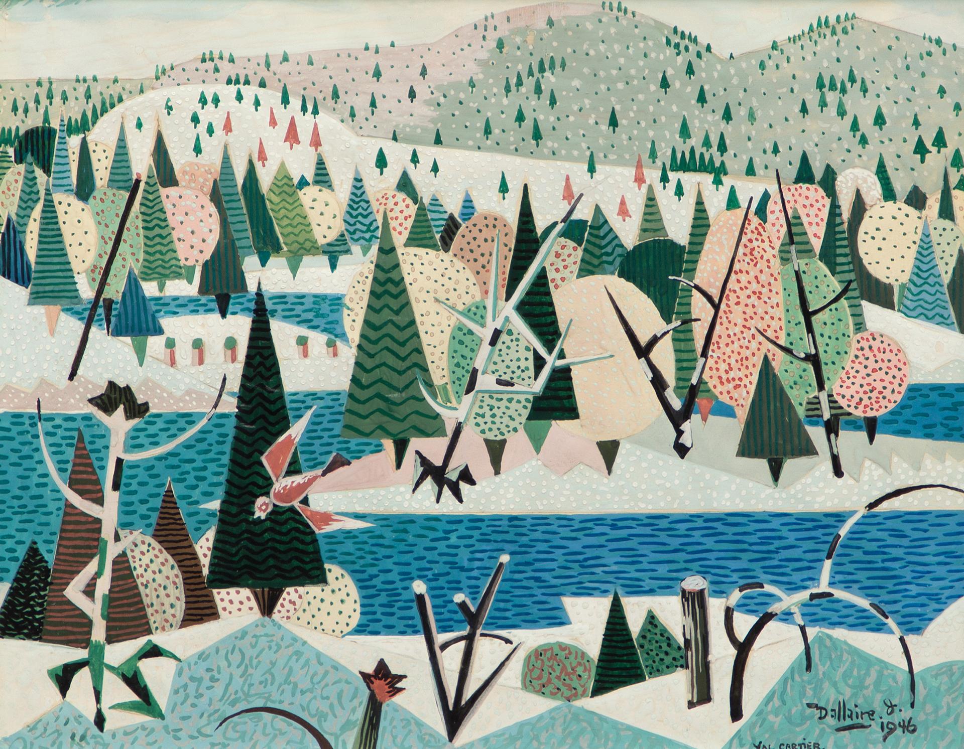 Jean-Philippe Dallaire (1916-1965) - Val Cartier, 1946