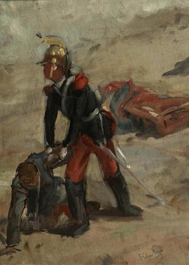 Henri George Chartier (1859-1924) - After the Battle