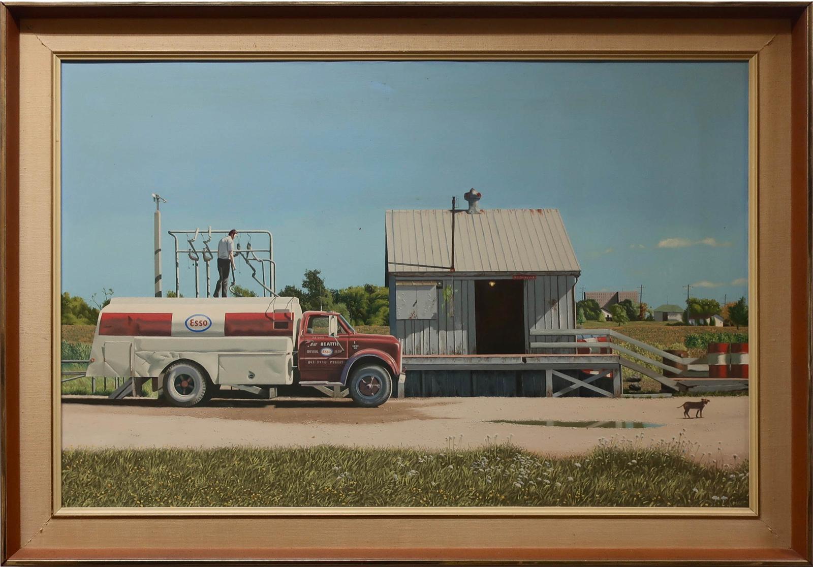 L. Sauer - Untitled (The Refill - Esso)