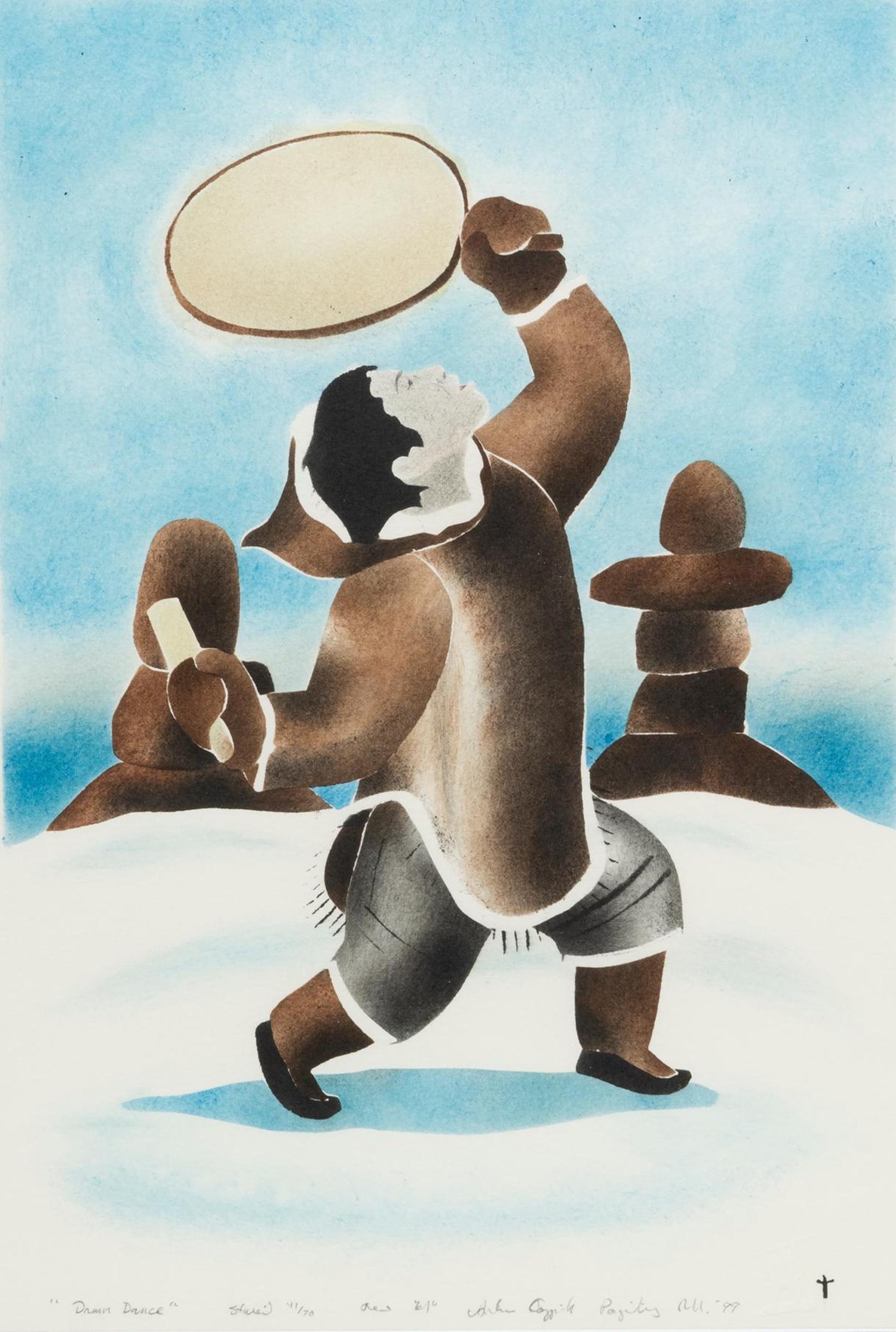 Andrew Karpik Qappik (1964) - Drum Dance