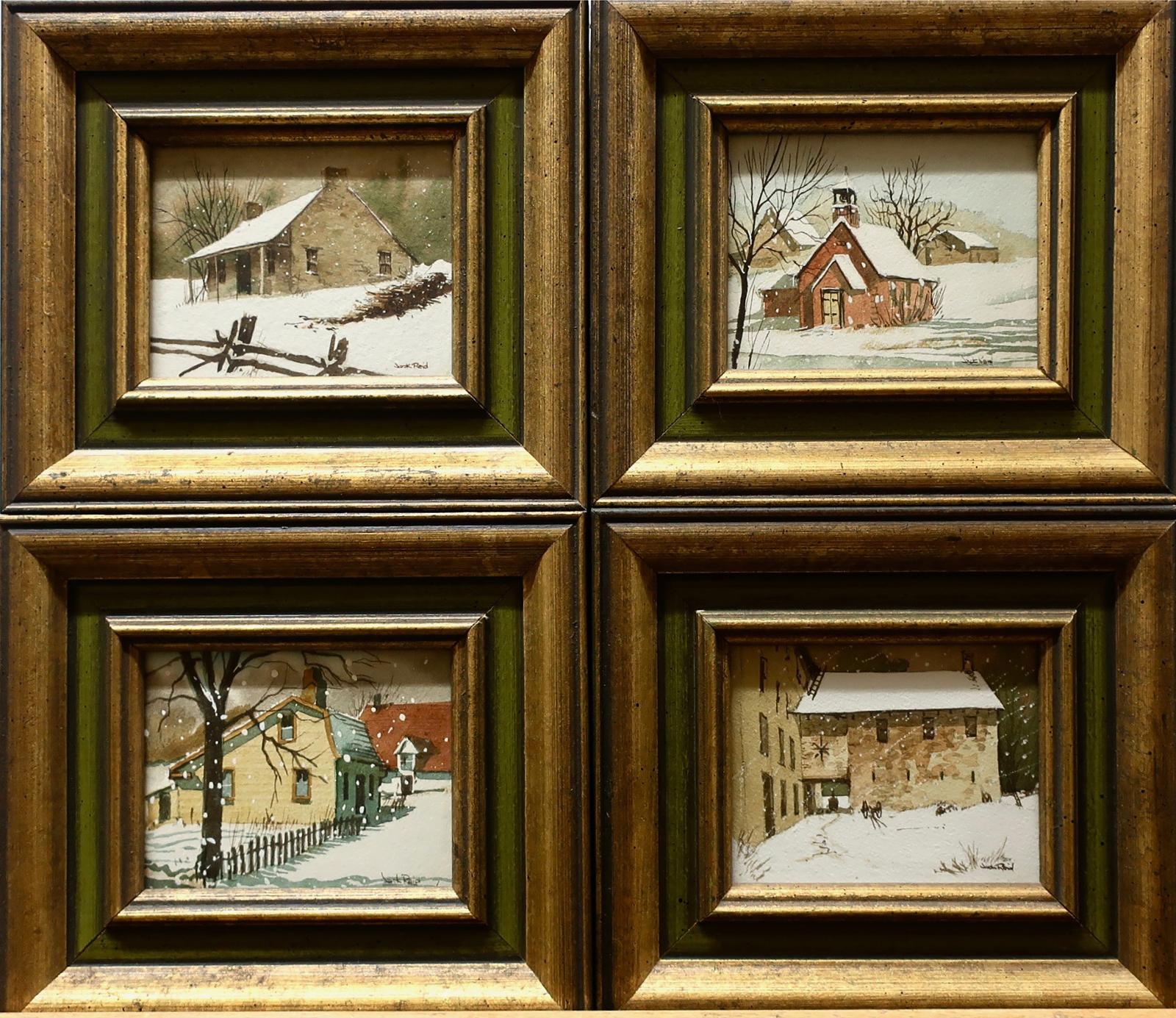 Jack Henry Reid (1925-2009) - Winter Studies