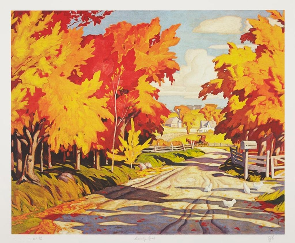 Alfred Joseph (A.J.) Casson (1898-1992) - Country Road; Grey March Day; Thunderstorm