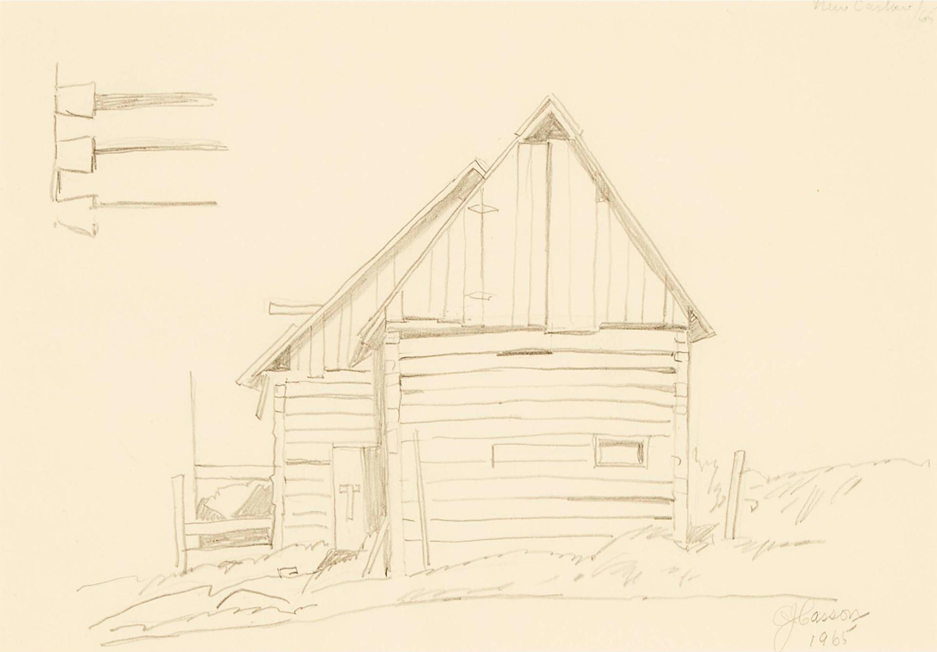 Alfred Joseph (A.J.) Casson (1898-1992) - New Carlaw, 1965