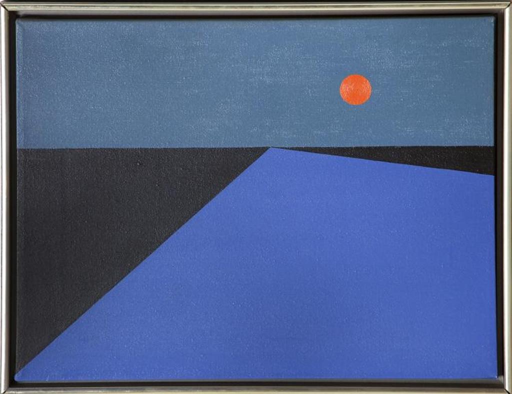 Michael Truman (1956) - Untitled - Two Stylized Landscapes
