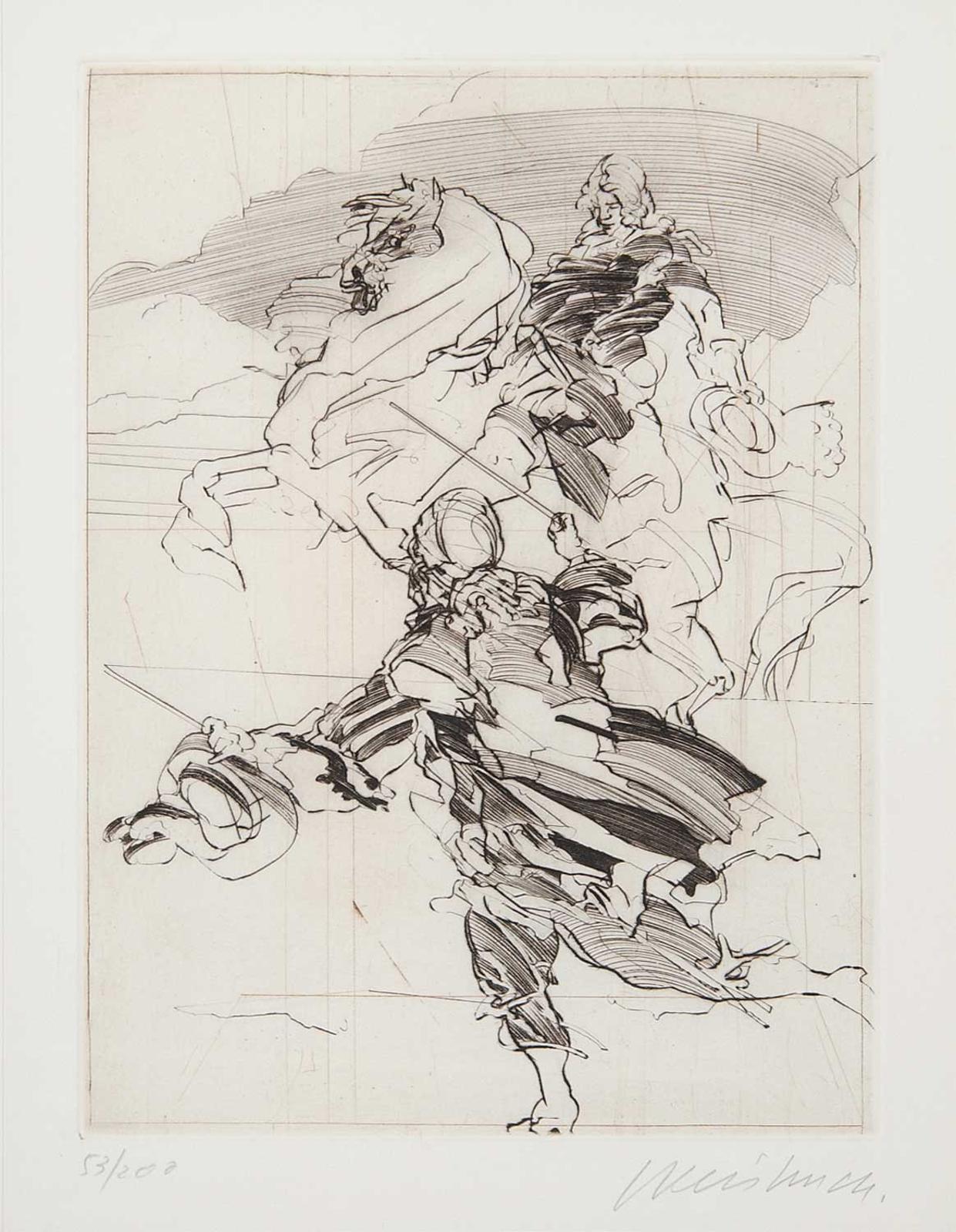 Claude Weisbuch (1927-2014) - Le Grande Siecle [Plate II]  #53/100