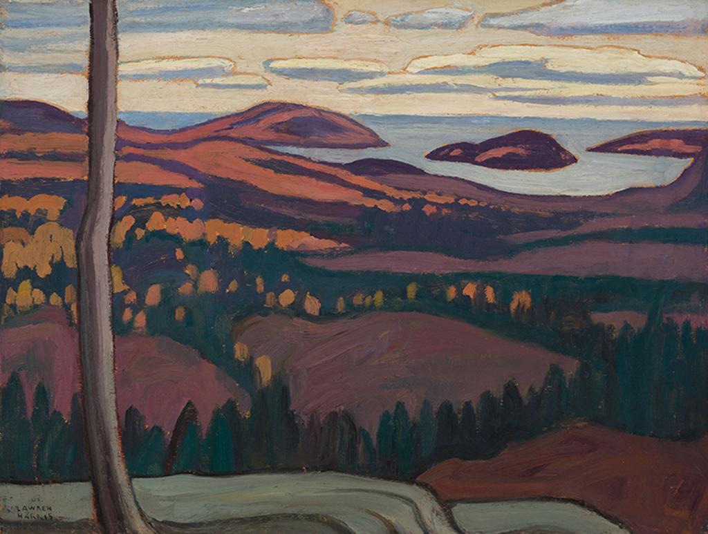 Lawren Stewart Harris (1885-1970) - Island, North Shore, Lake Superior