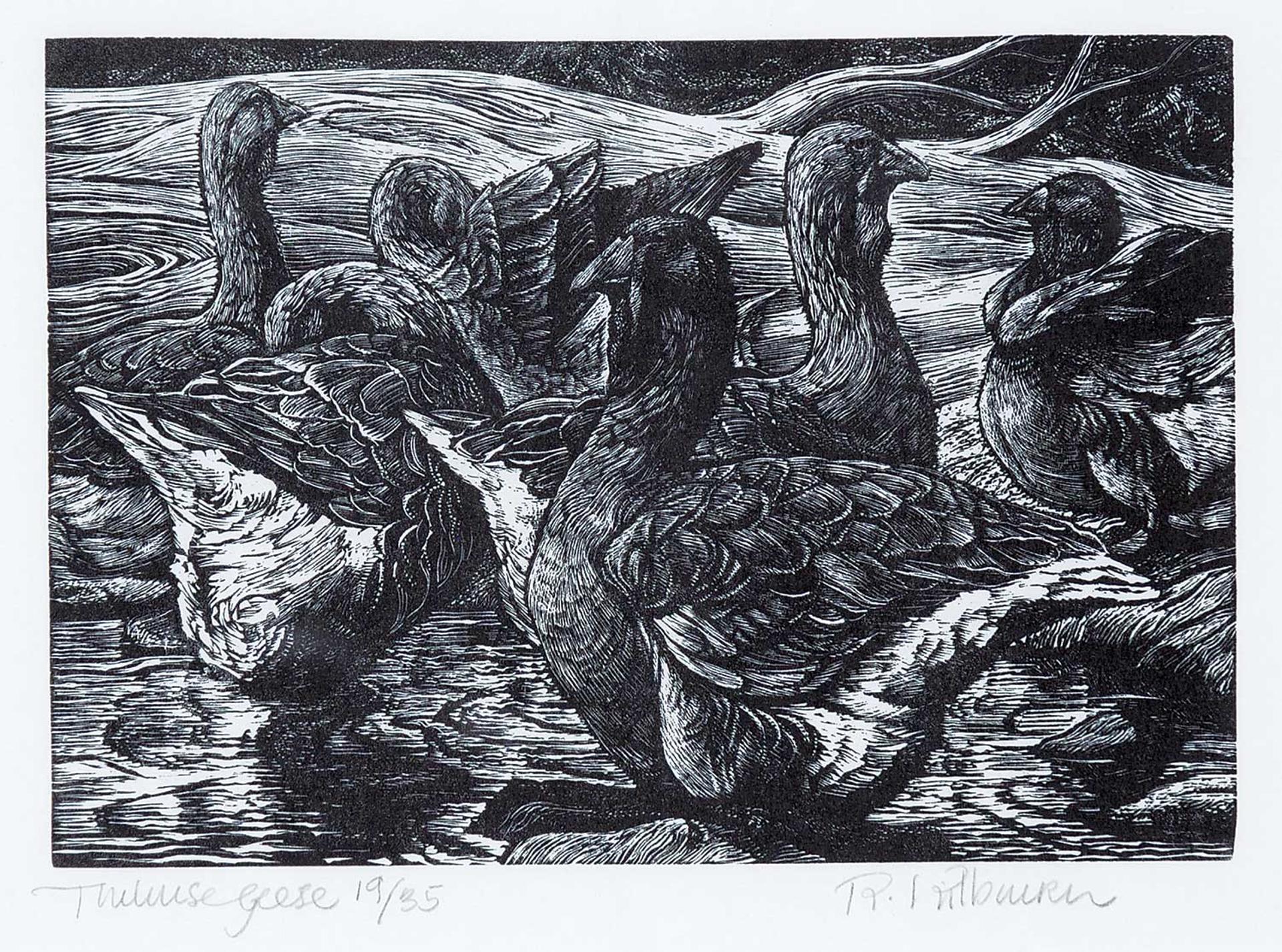 Rosemary Elizabeth Kilbourn (1931) - Toulouse Geese  #19/35