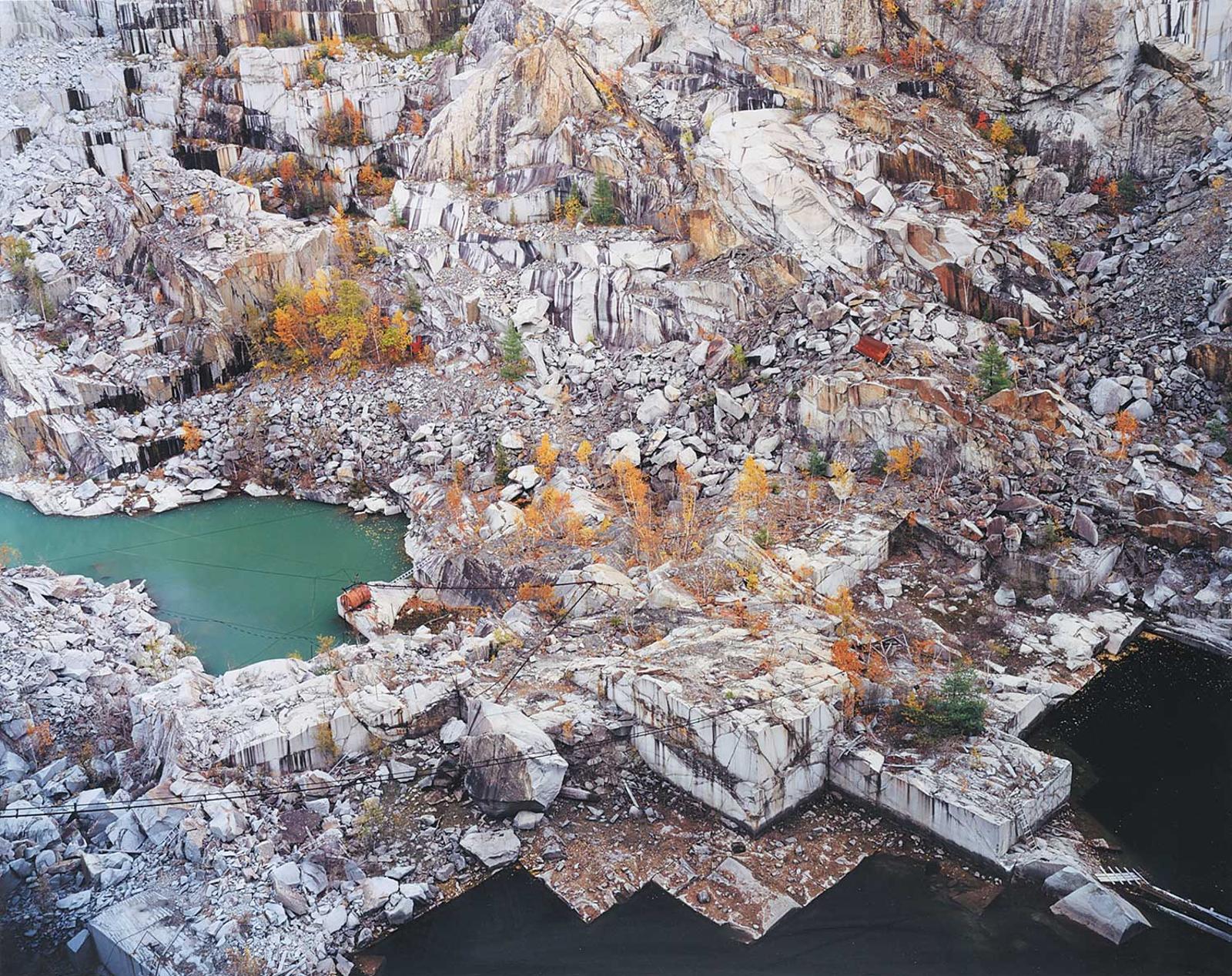 Edward Burtynsky (1955) - Rock of Ages #24, Abandoned Section, Rock of Ages Quarry, Barre, Vermont #2/10