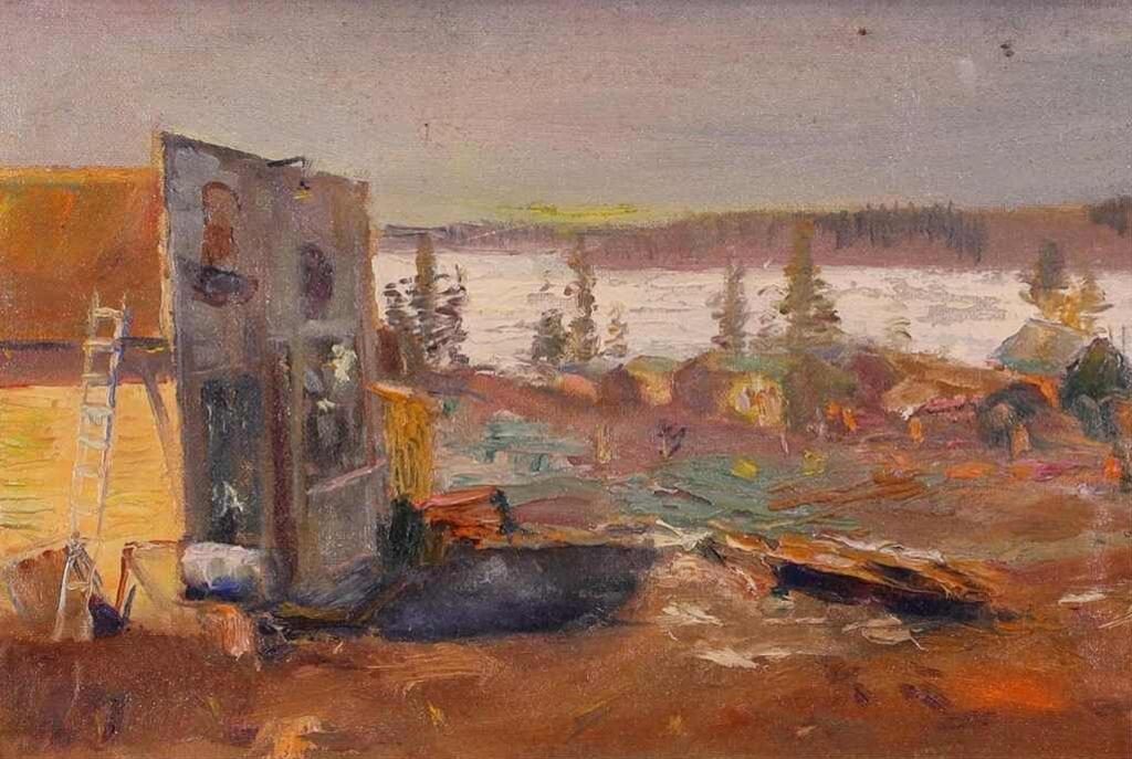Nicholas (Nickola) de Grandmaison (1892-1978) - The Old Store, Morley, Alberta