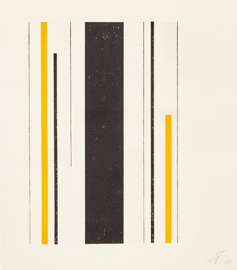 Claude Tousignant (1932) - Sans titre (1958)