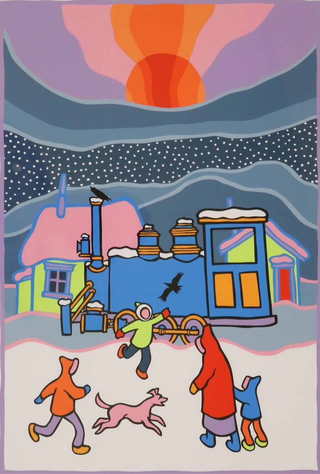Ted Harrison (1926-2015) - The Duchess; 1987