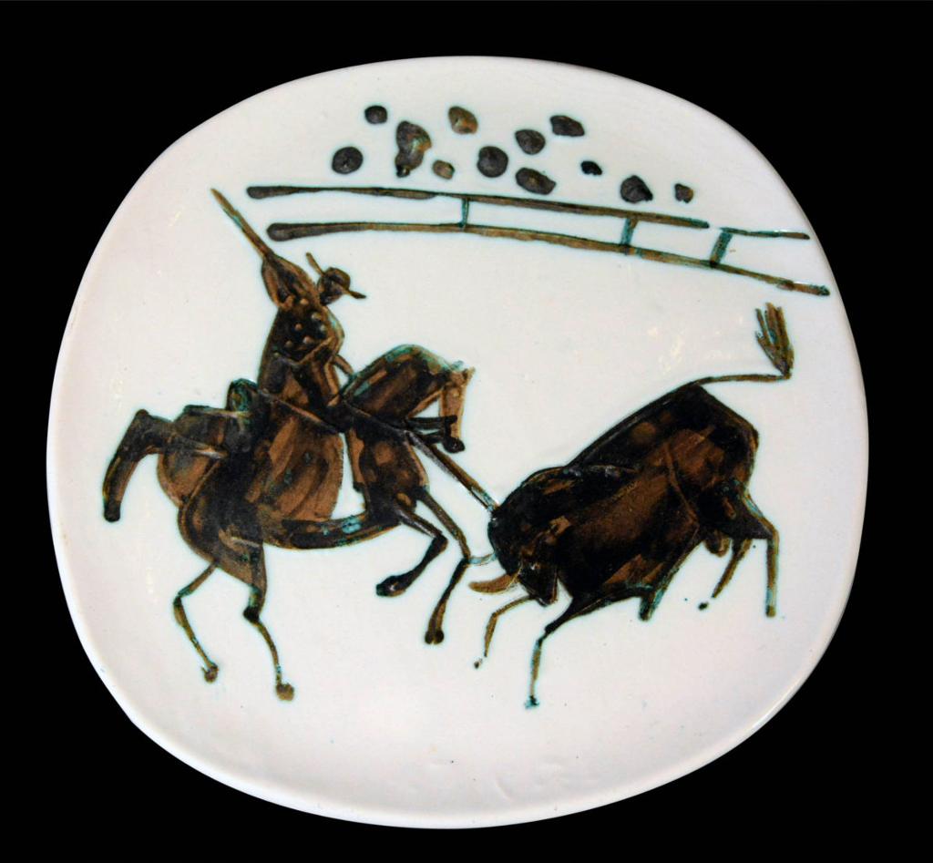 Pablo Ruiz Picasso (1881-1973) - Picador et Taureau