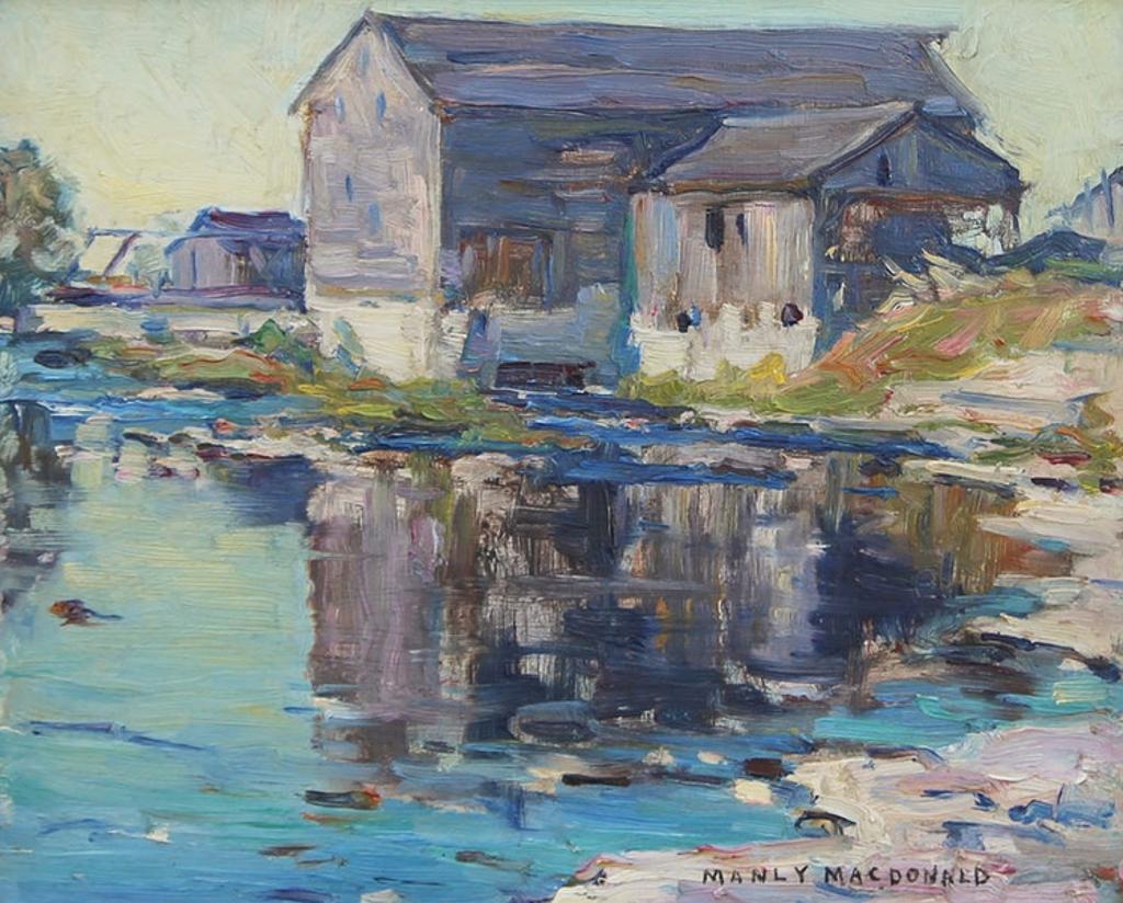 Manly Edward MacDonald (1889-1971) - Landscape with Mill