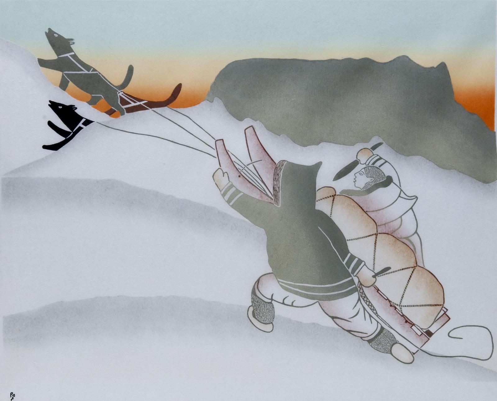 Napatchie Ashoona (1974) - Rough Route Home