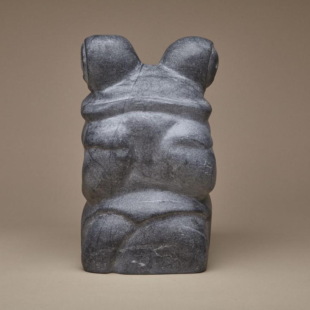 Tuna Iquliq (1935-2015) - Two Seated Women, Back To Back