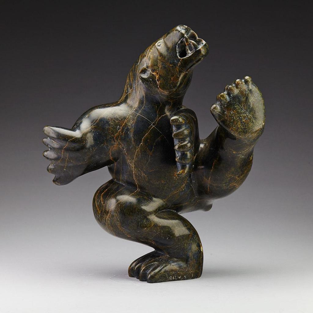 Aqjangajuk (Axangayu) Shaa (1937-2019) - Dancing Polar Bear