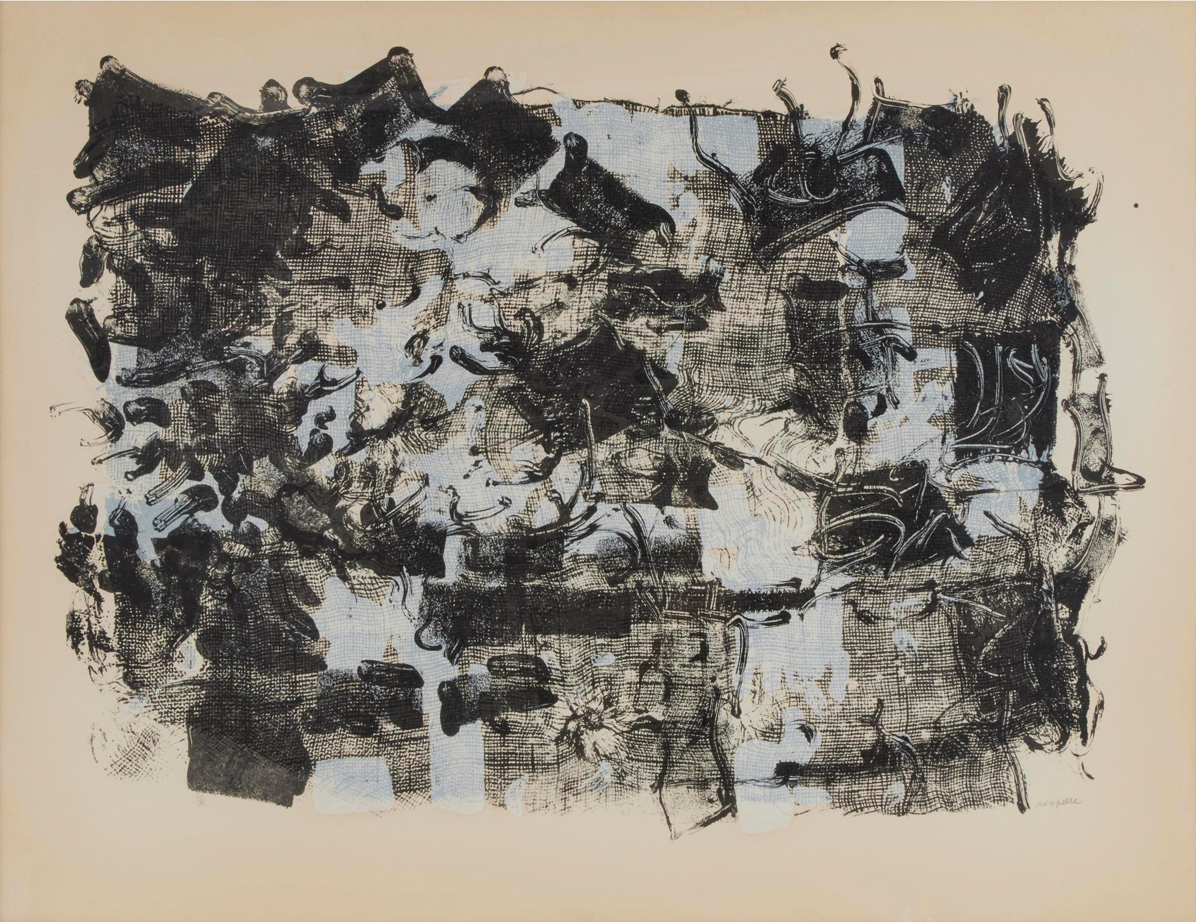 Jean-Paul Riopelle (1923-2002) - Jute I, 1967 [yseult Riopelle, 1967.12est.Li]