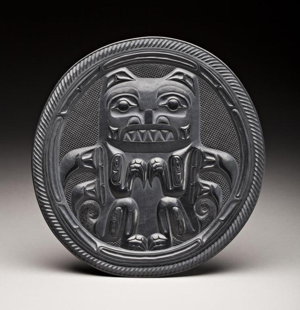 Ed Russ (1953-2006) - Haida, Vancouver/Massett, Plate, 1996