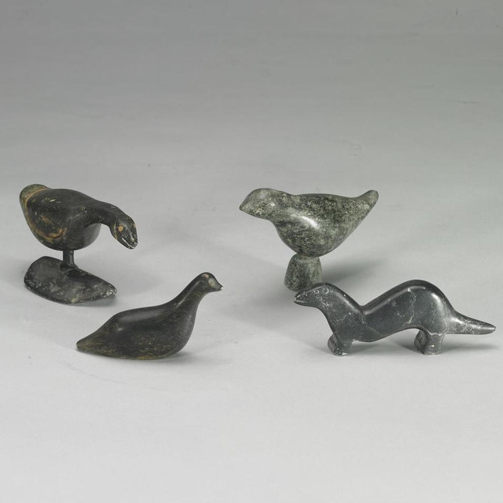Kootoo Poo (1910) - Three Birds And An Otter