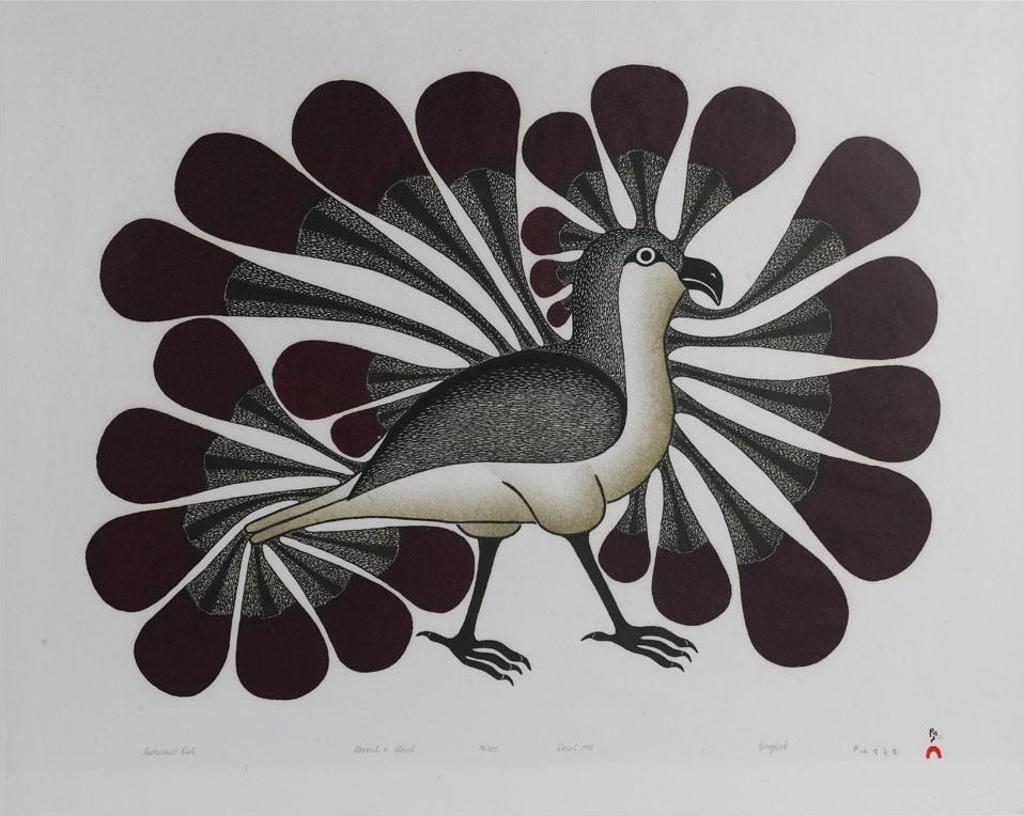Kenojuak Ashevak (1927-2013) - Audacious Owl