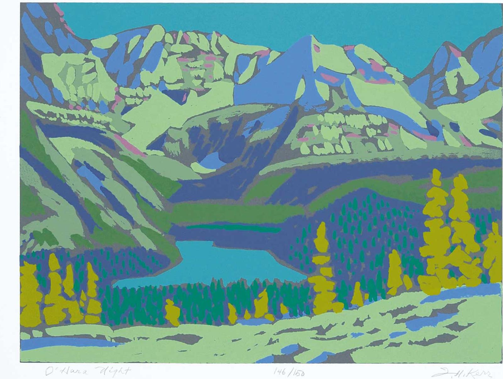 Illingworth Holey (Buck) Kerr (1905-1989) - O'Hara Night  #146/150