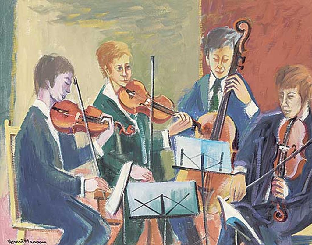 Henri Leopold Masson (1907-1996) - Untitled - The String Section