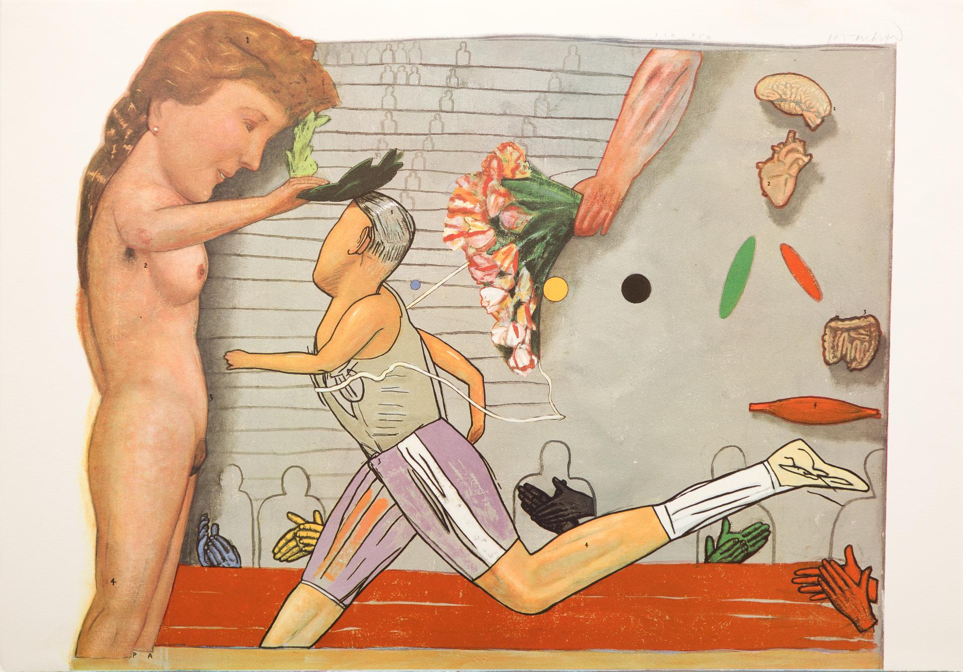 Pat Andrea - Sans titre / Untitled (de la suite / from the series « Olympic Centennial »), 1992