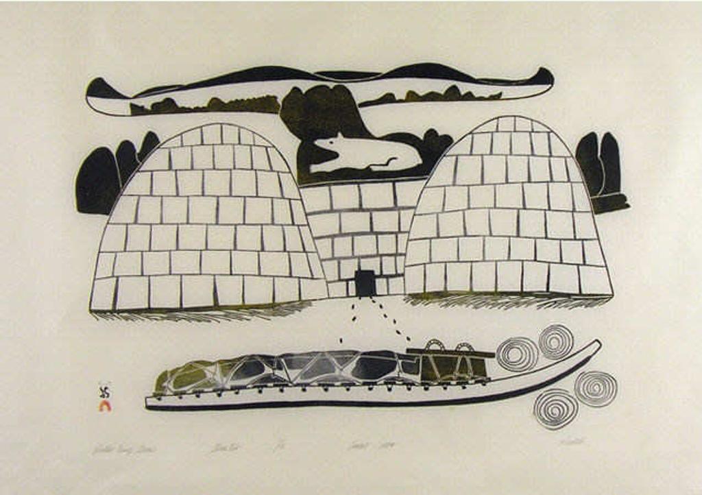 Pudlo Pudlat (1916-1992) - Untitled