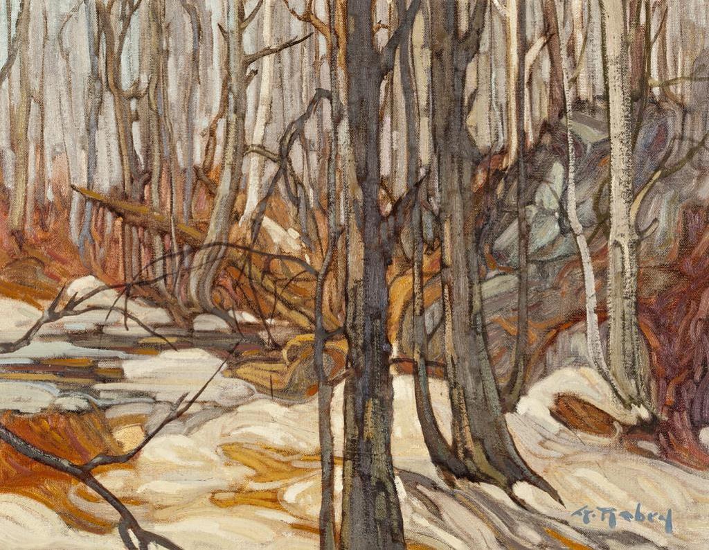 Gaston Rebry (1933-2007) - Springtime in the Forest