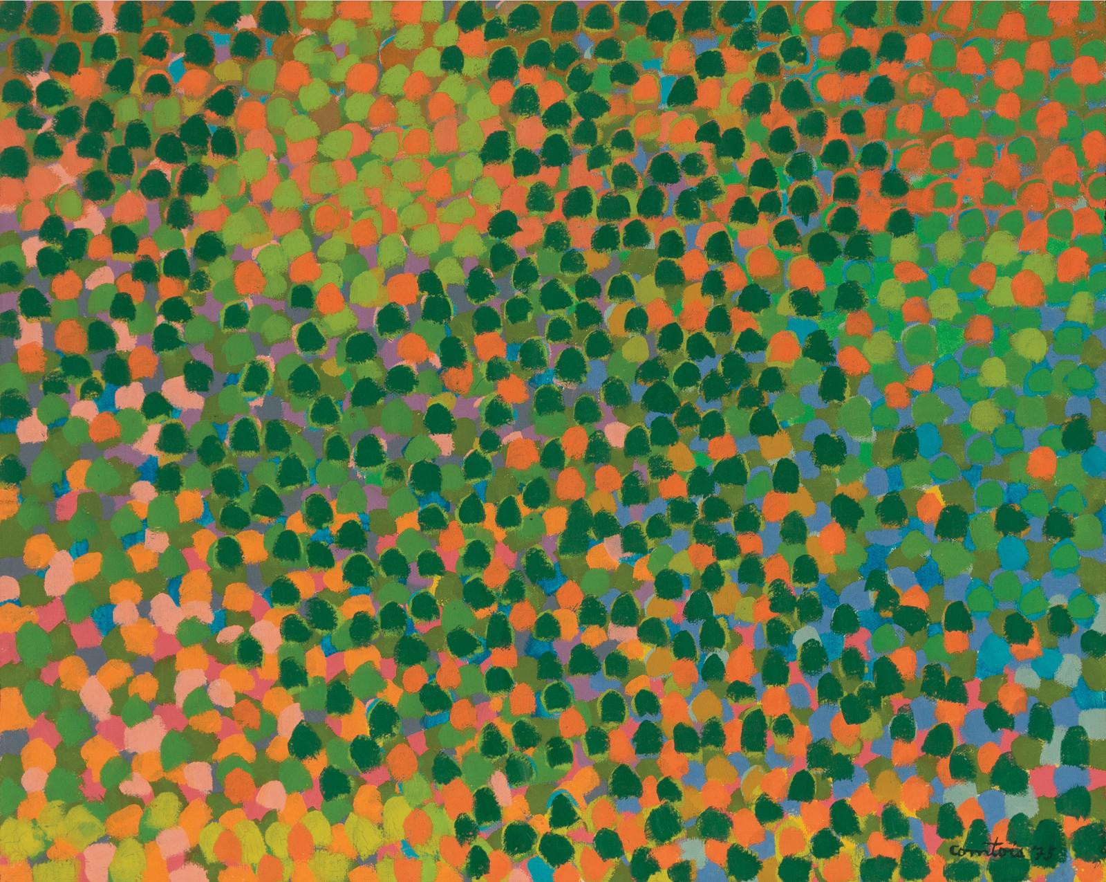 Ulysse Comtois (1931-1999) - Les Jardins Du Reve Xv, 1975