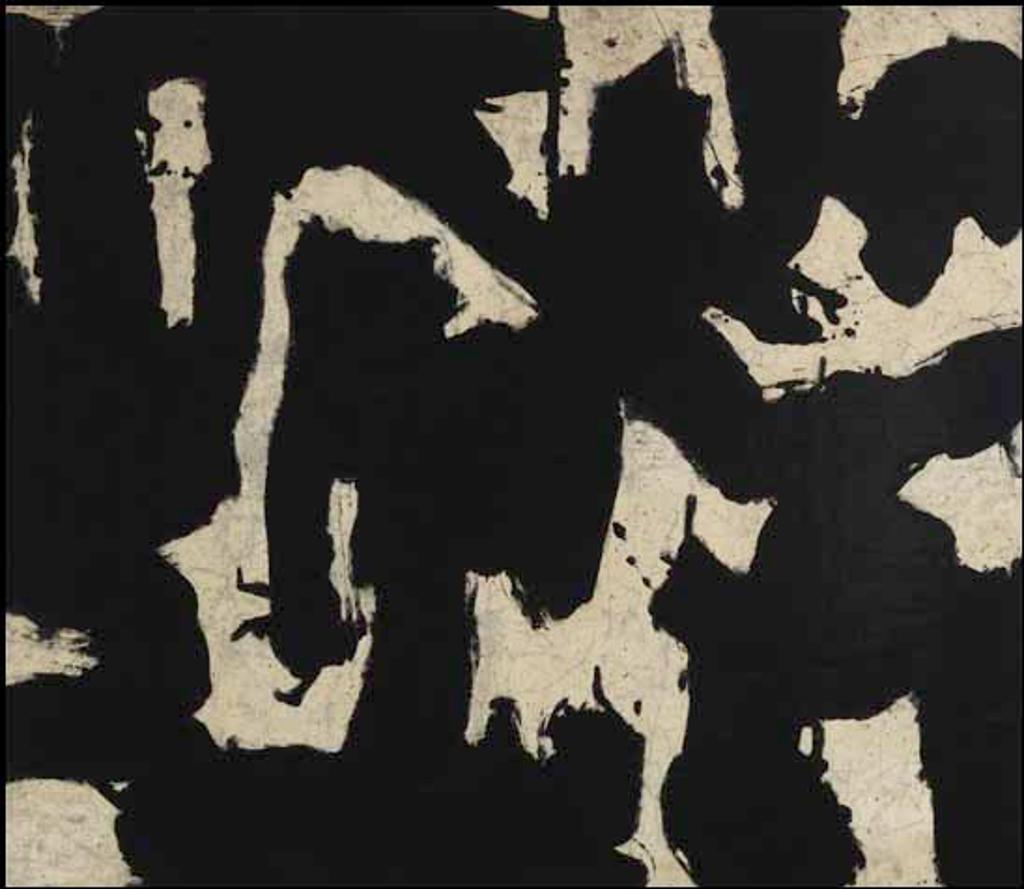 Guido Molinari (1933-2004) - Untitled - Black & White