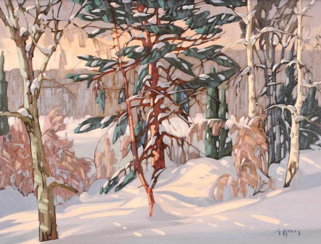 Gaston Rebry (1933-2007) - Matin Dhiver