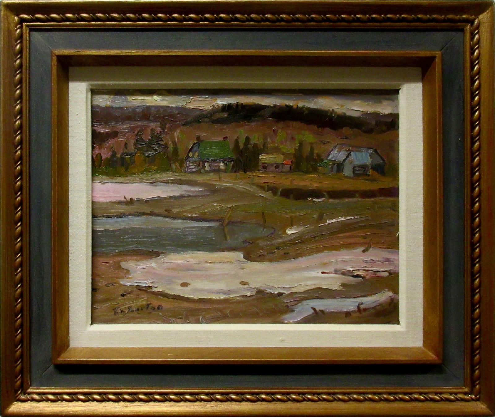 Ralph Wallace Burton (1905-1983) - Farm In Lanark County, Ont.