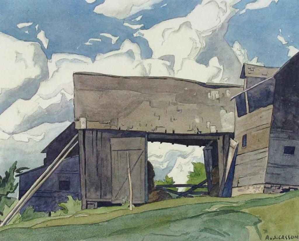 Alfred Joseph (A.J.) Casson (1898-1992) - -editioned #8/60; signed in pencil