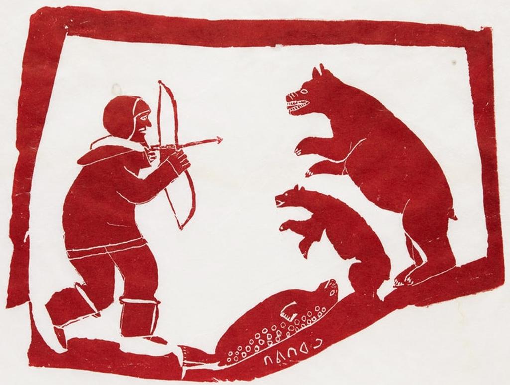 Davidialuk Alasua Amittu (1910-1976) - Cornered
